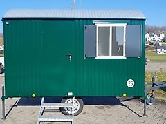 Weiro Freizeit-Bauwagen mit Ofenecke 3,5 m 25 km/h Sofort ab Lager lieferbar!