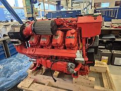 Scania 8 Zylinder Marine Motor DI 16 090M Schiffsmotor Scania