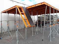 Baukrane Slab formwork (topec type), made of aluminium