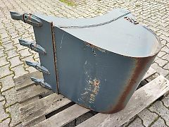 Tieflöffel für MS03 Aufnahme, 600mm Schnittbreite Zähne