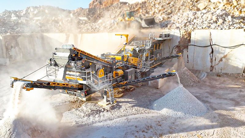 Fabo PRO-150 MOBILE CRUSHER | WOBBLER FEEDER