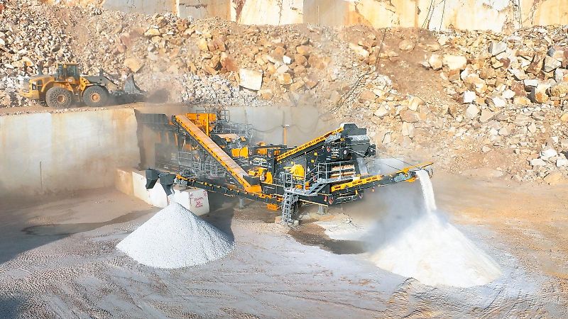 Fabo PRO-150 MOBILE CRUSHER | WOBBLER FEEDER