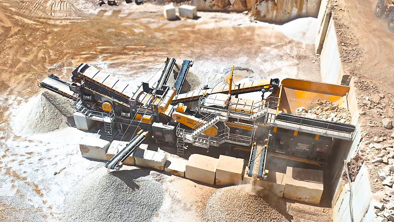 Fabo PRO-150 MOBILE CRUSHER | WOBBLER FEEDER