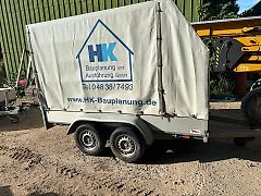 Kastenanhänger Anssens 2000kg 3000x1500mm Planenanhänger