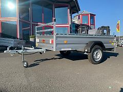 Böckmann Tieflader 750 kg TL-AL 2513/75 Stirn- u.Seitengalerie