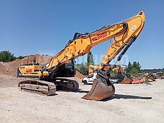 Hyundai HX380L with 20m longfront and excavation boom