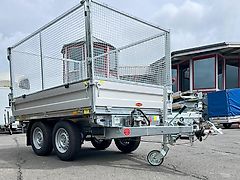 Böckmann Dreiseitenkipper 3000Kg inkl. 1000mm Gitteraufsatz