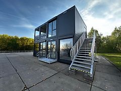 Containex Containeranlage - mobile Büroräume - Bürogebäude - Bürocontainer - Eventcontainer - Eventanlage - Terrassencontainer - Plus Line