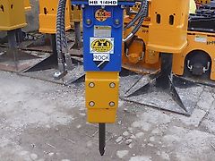Rock - Hammer/ Hydraulikhammer HB 1/4HD - Adapterplatten-Ausführung - Bagger: 1,2t-4t