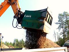COBRA Siebschaufel K-120 | Schaufelseparator für Bagger bis 30 t