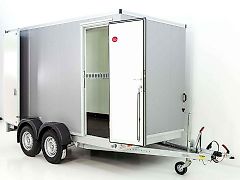 vezeko Kofferanhänger 180x351cm Höhe:205cm 2,7t|Tür|silber