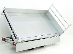 Debon Dreiseitenkipper 180x306 2,6t|E-Pumpe|Rampen|Stützen