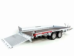 Temared Baumaschinenanhänger Builder 183x350cm 3,5t|Rampe