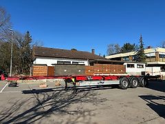 Fliegl Containerchassis für 2 Wechselbrücken 15 m extralang!