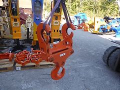 Atlas - Kran-Last-Haken 10t ATLAS K710 SW - SW-Aufnahme SMP T722/T722H - SW-Aufnahme Ident-Maße 130/135-463 - Bagger: 17t-25t